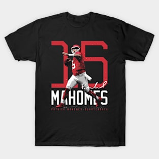 Patrick Mahomes Kansas City Bold Number T-Shirt